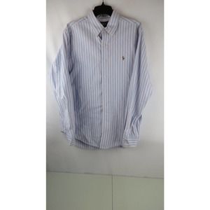 Ralph Lauren Shirt Classic Fit Long Sleeve Dress Shirt Large Button Down